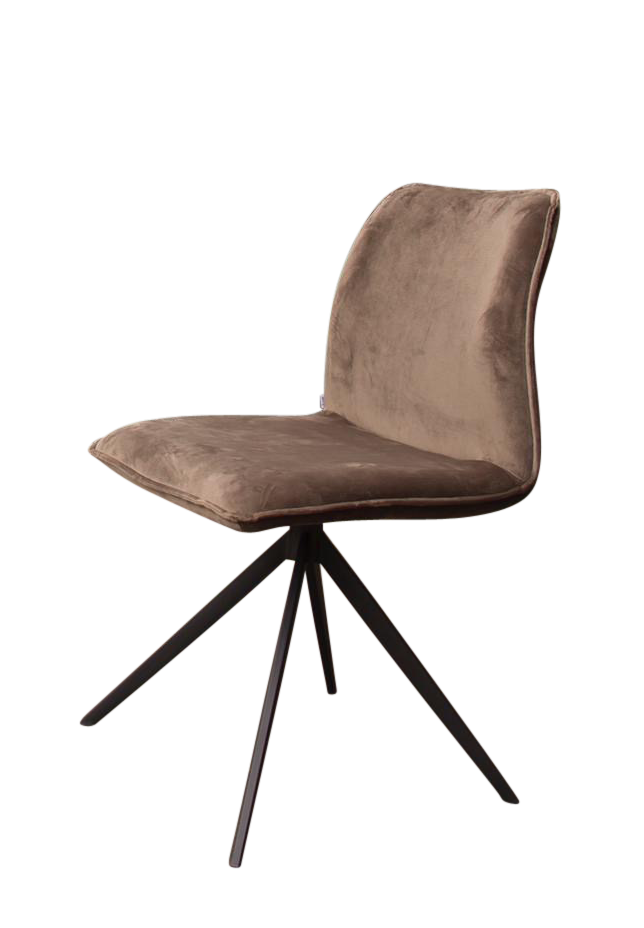 Solo-stoel-modern-driepoot-voet-zwart-onderstel-stof-design-strak-intereur-warm-kleurrijk-Hebbes-Wonen-En-Meer-Oost-Souburg-Walcheren-Winkel