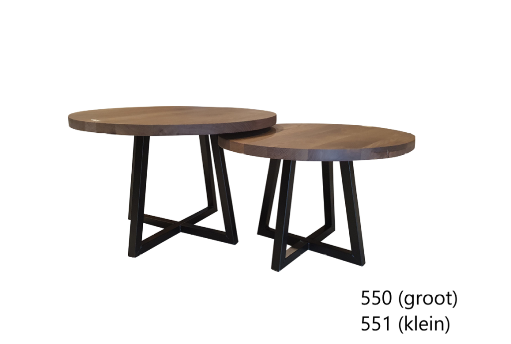 van de serie ontwerp je eigen tafel Eiken 550-551